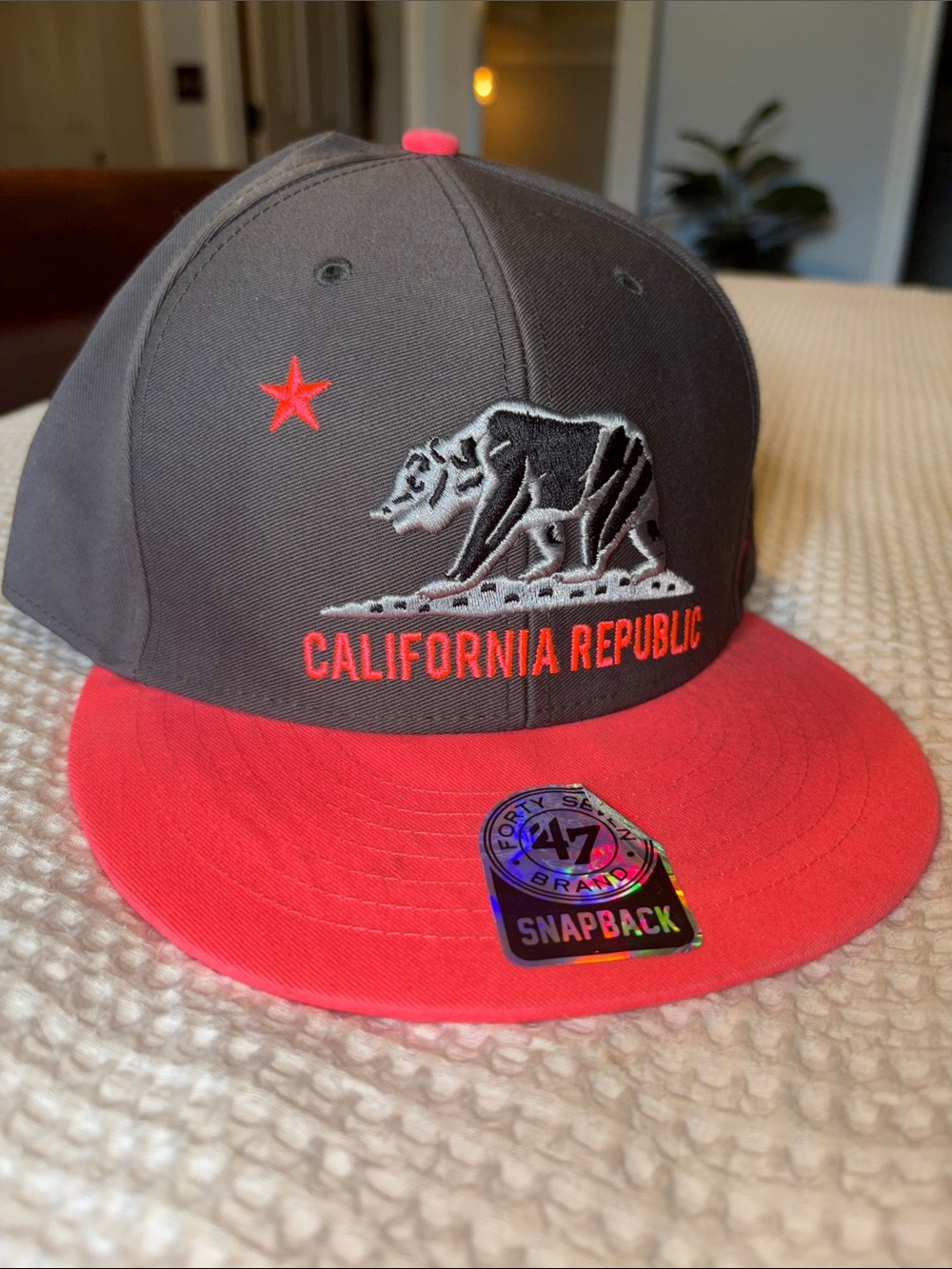 47 California Republic Snapback Hat